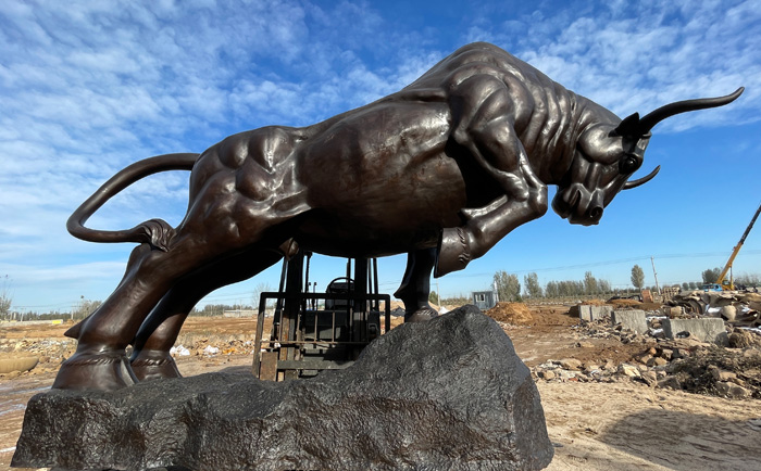 銅牛雕塑